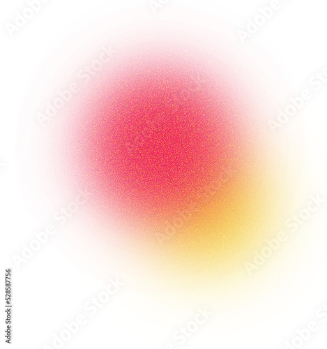 Pink and yellow gradient dots