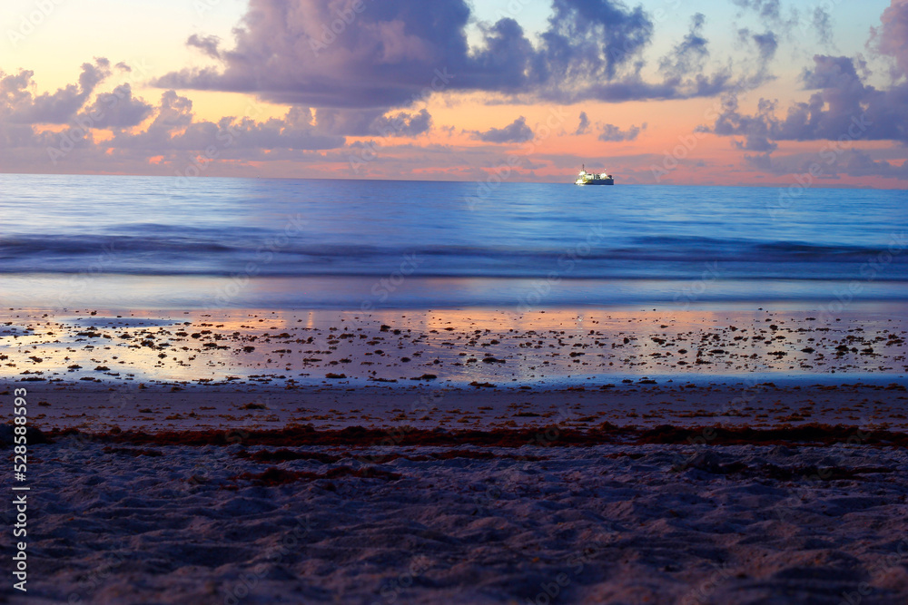 Fototapeta premium Sunrise at Cape Canaveral, Florida