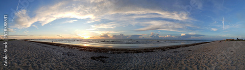 Beach Summer Sunrise at Cape Canaveral  Florida