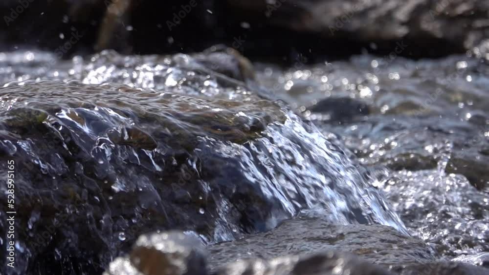 Water flowing over rocks close up shot,2022
Slow motion close up shot, 2022
Water flowing over rocks close up shot,2022
Slow motion close up shot, 2022