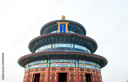 Hall of Prayer for Good Harvests at the Temple of Heaven in Beijing, China, a World Heritage Site. photo