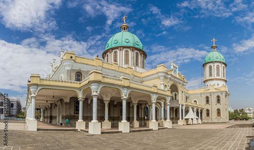 Medhane Alem Cathedral in Addis Ababa, Ethiopia photo