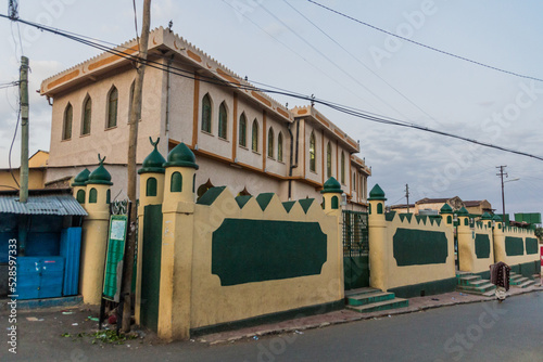 Mosque in the Old town in Harar, Ethiopia