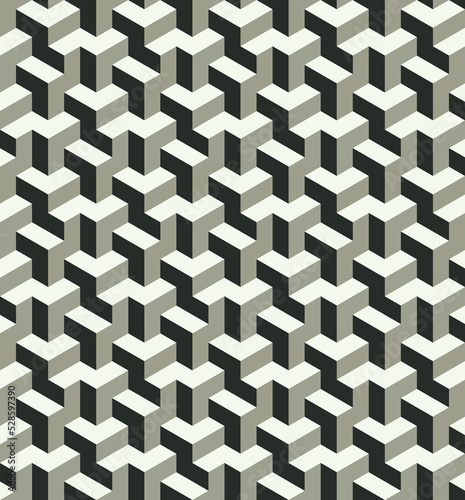 geometric seamless pattern stylish texture with repeating straight lines