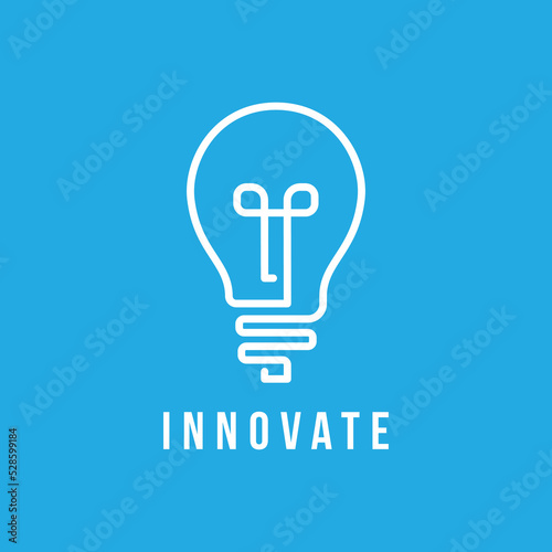 continuous line innovate logo
