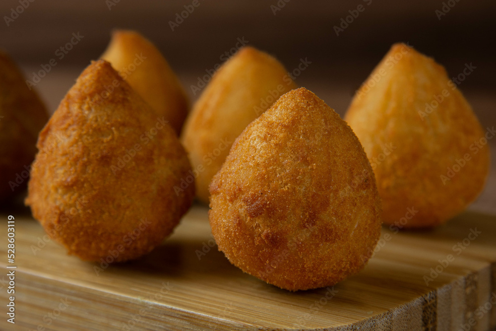 Coxinha de galinha Coxinha of chicken, Brazilian snack. Coxinha de galinha Coxinha of chicken, Brazilian snack.