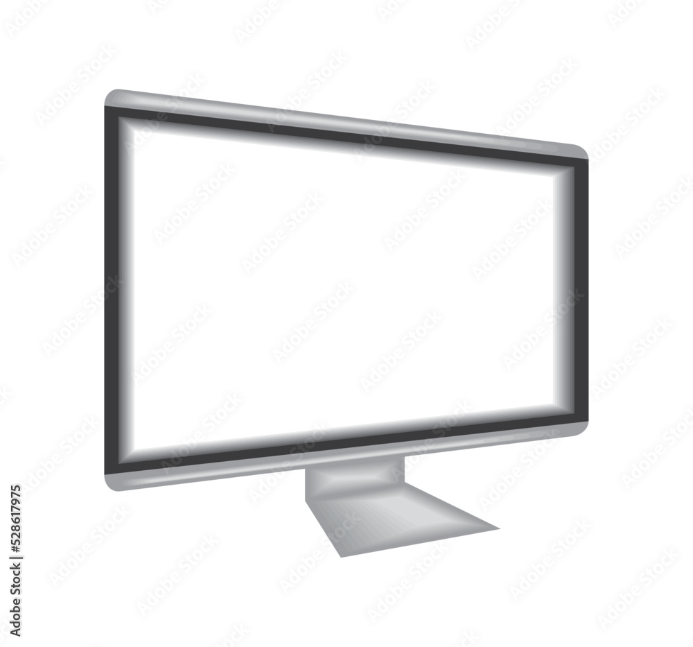 computer monitor mockup icon computer monitor mockup icon