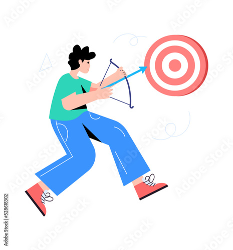 Ecommerce concept, online order flat vector 