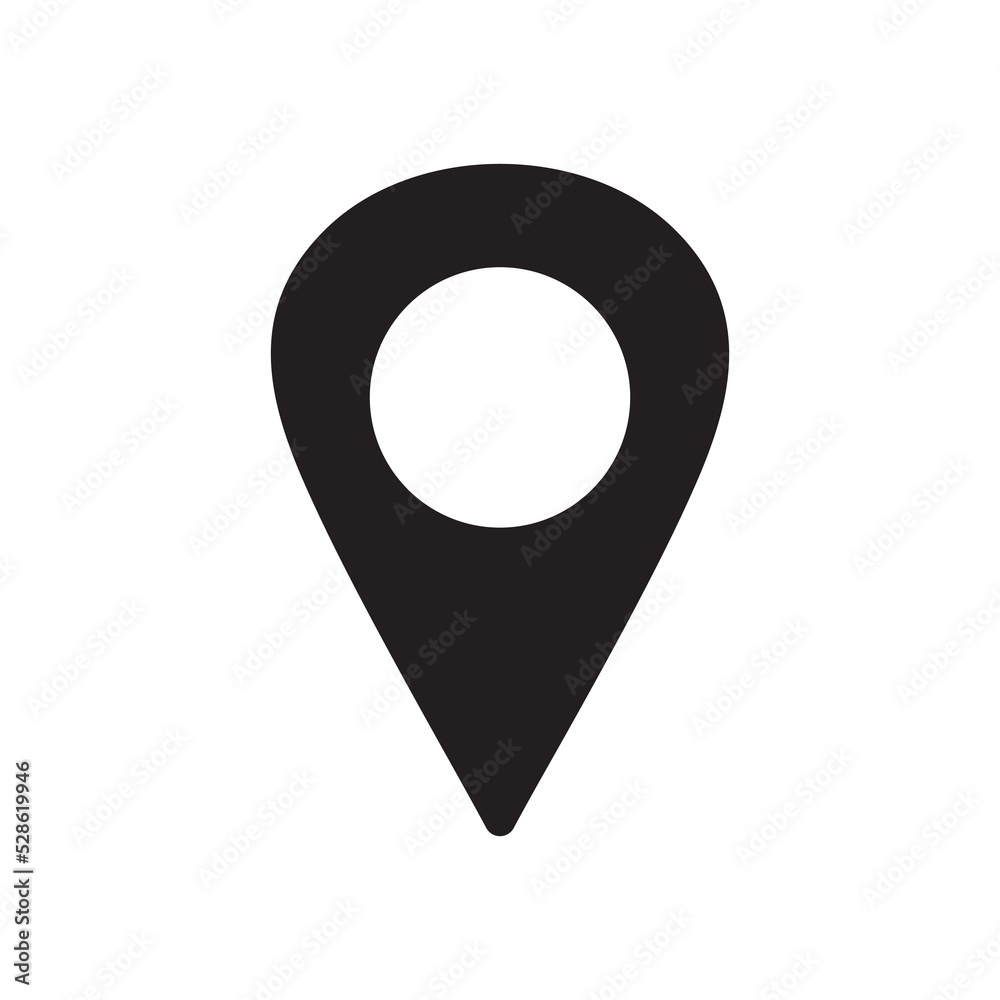 Location icon vector illustration symbol Location icon vector illustration symbol