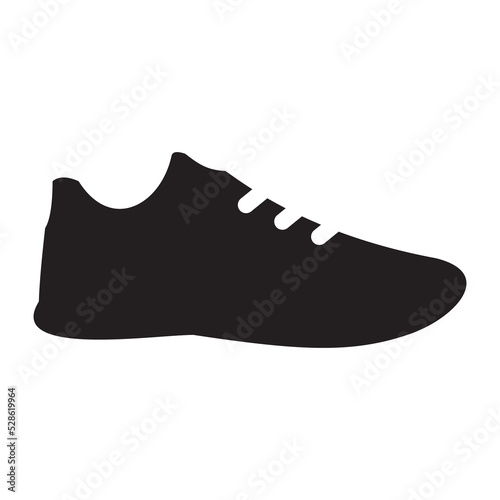 Sneakers. Sports vector icon symbol