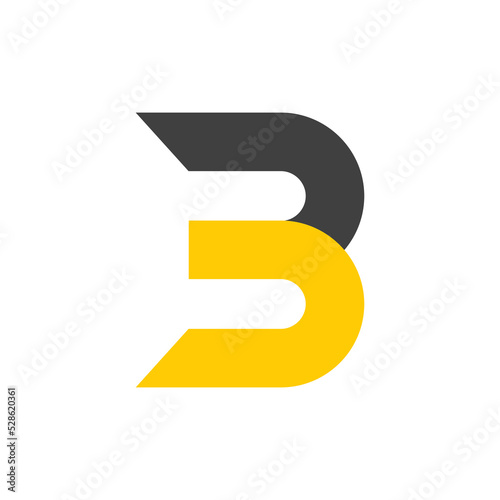 letter b logo symbol design