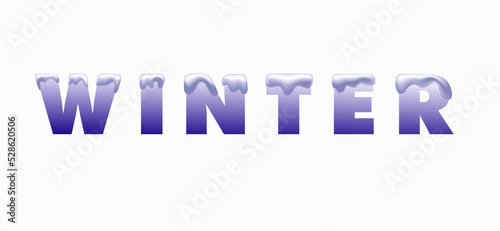 inscription winter with snowdrifts060922