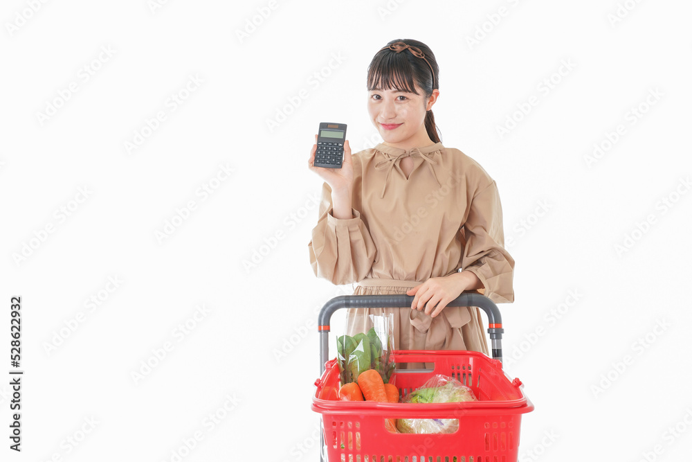 家計・主婦・買い物イメージ