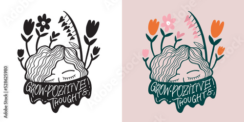 Hand drawn lettering quote in modern calligraphy style. Slogan for print and poster design. Vector