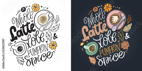 Hand drawn lettering quote in modern calligraphy style. Slogan for print and poster design. Vector