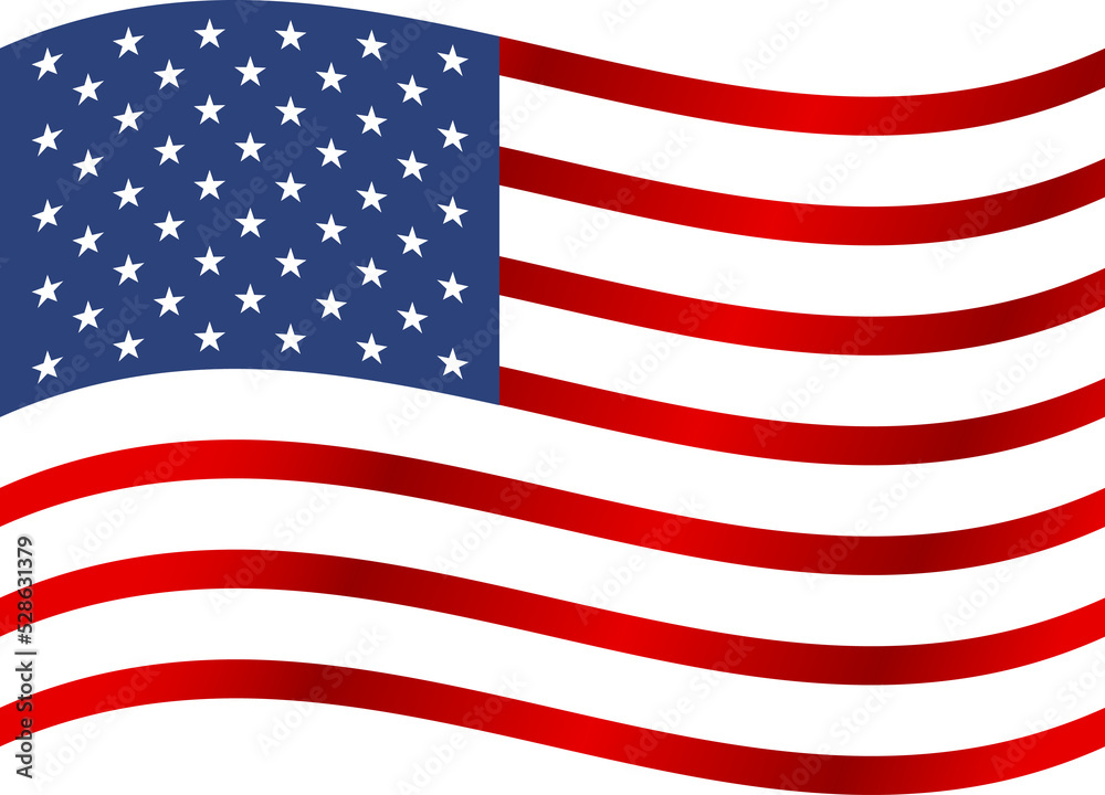 Obraz premium American flag. USA Independence day