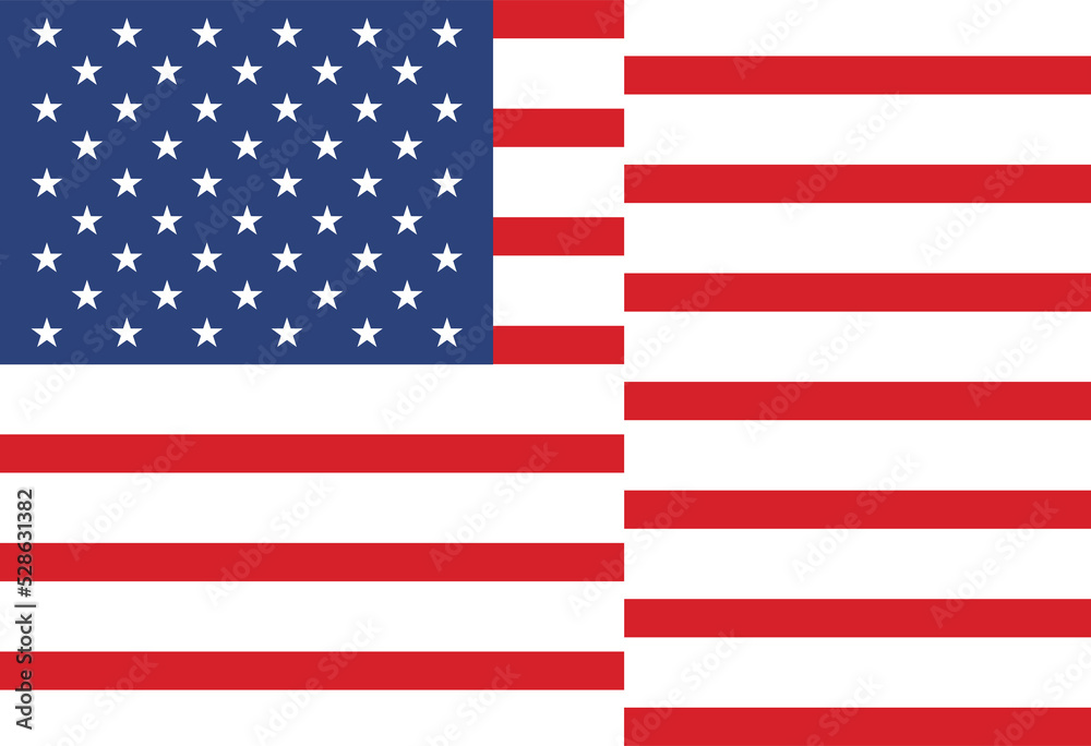 Fototapeta premium American flag. USA Independence day