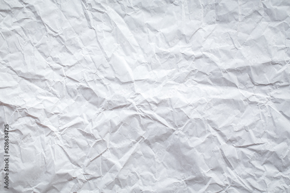 Obraz premium Wrinkled paper texture - Brown paper sheet