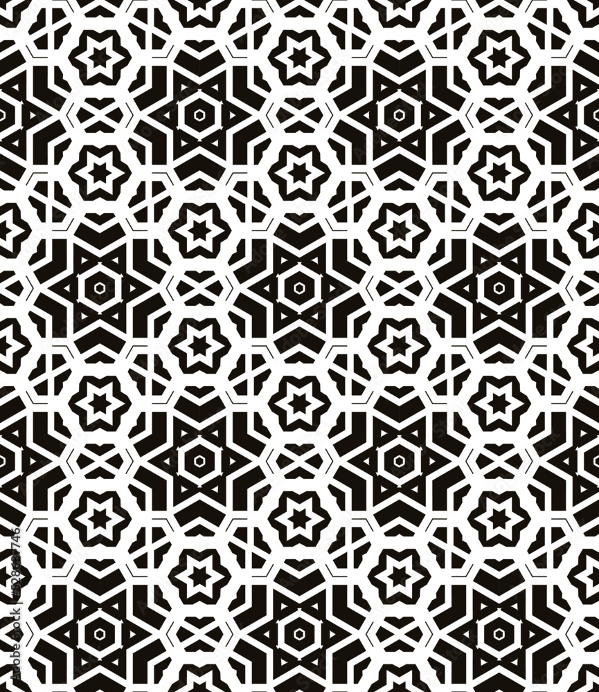 Geometric pattern. Seamless vector background. Ethnic graphic design. Geometric pattern. Seamless vector background. Ethnic graphic design.