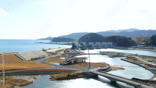 陸前高田市 奇跡の一本松と震災遺構 旧 陸前高田ユースホステル１ 2019年12月撮影