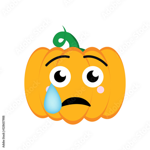 Halloween Pumpkin Emoticon 