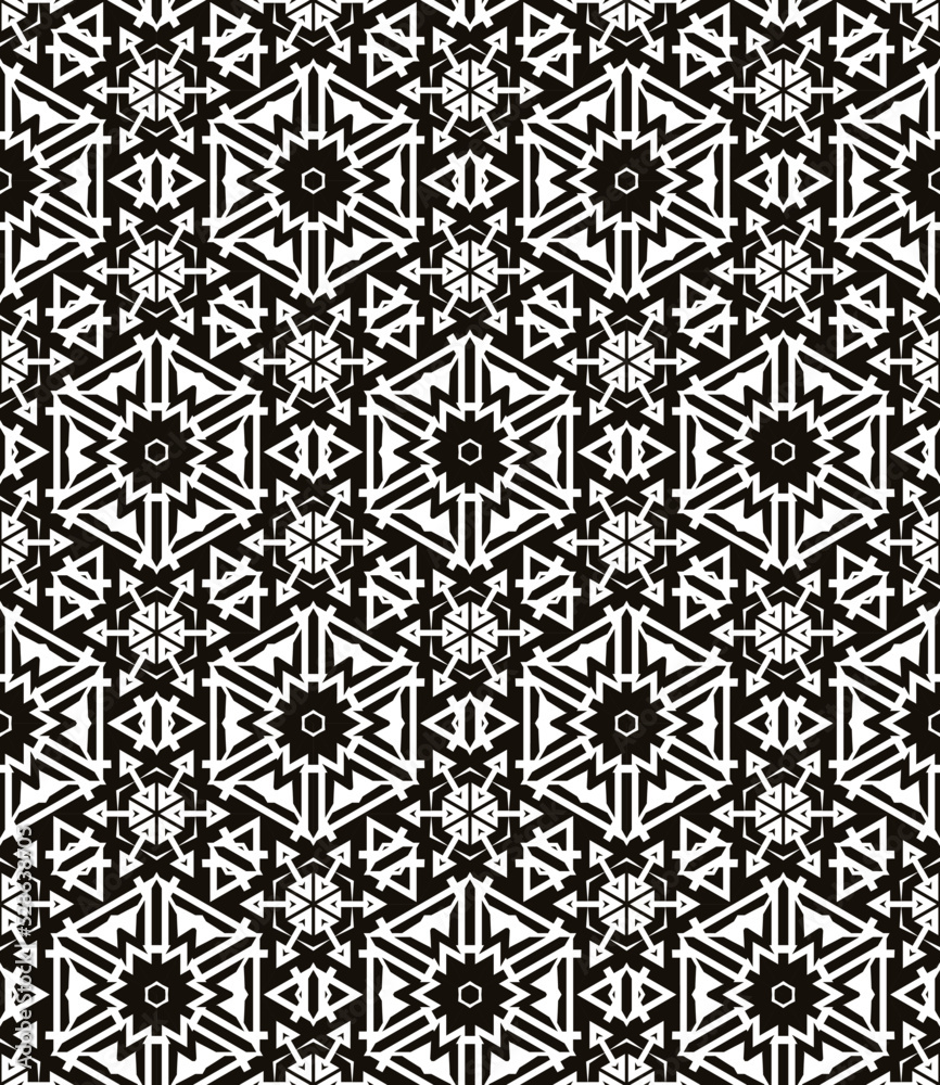 Geometric pattern. Seamless vector background. Ethnic graphic design. Geometric pattern. Seamless vector background. Ethnic graphic design.