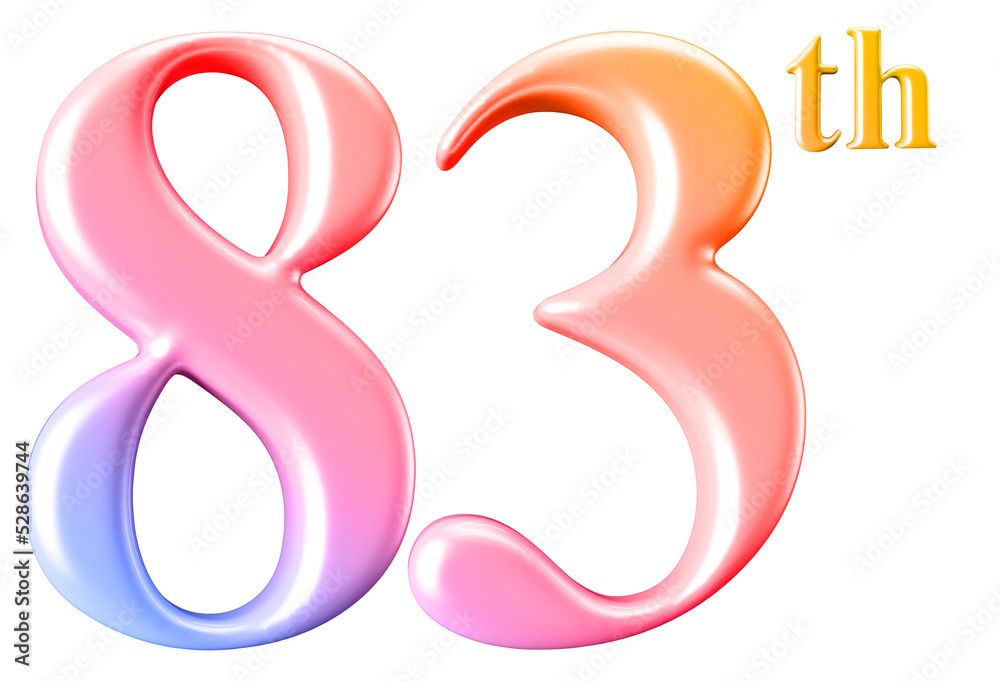 celebration 83th number celebration 83th number