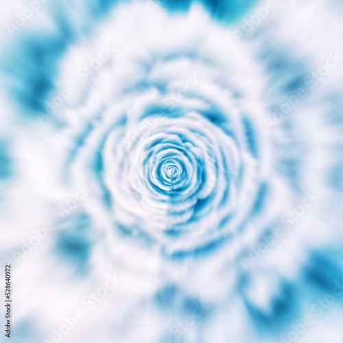 abstract blue swirl