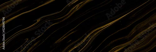Panel kuchenny z motywem Marble texture wall surface black gold ink pattern graphic  background granite abstract light elegant grey for do floor plan ceramic counter texture tile black yellow background natural for paper.