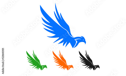 Eagle logo vector