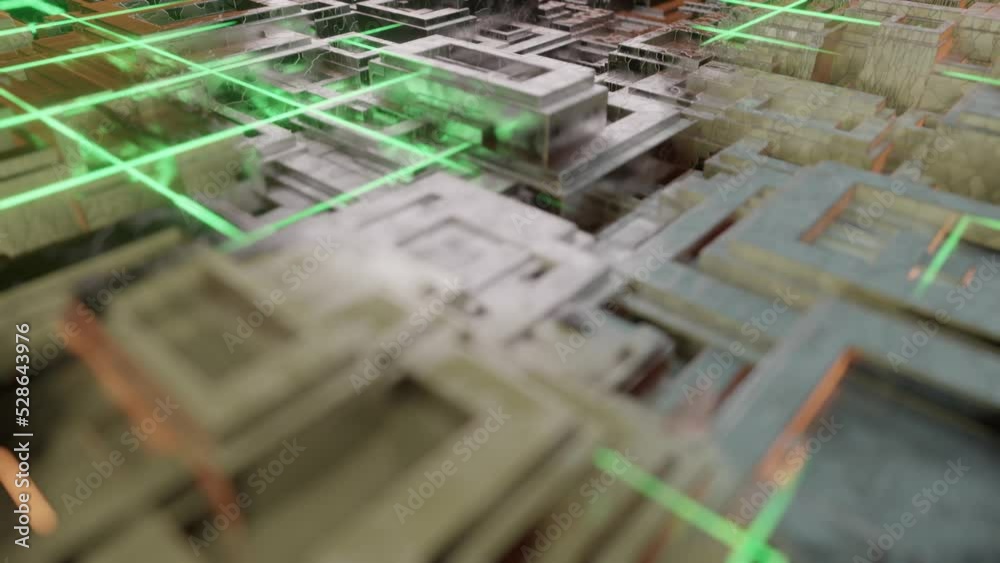 Light dispersion is defined in the abstract. Using 3D sci-fi technology ...