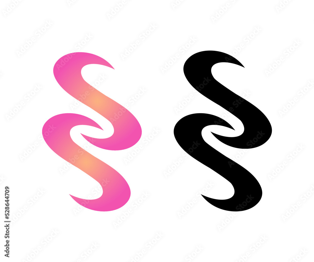 S letter book vector logo design. Education logo icon design S letter book vector logo design. Education logo icon design