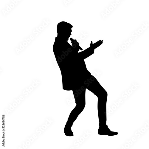 Singer Silhouette