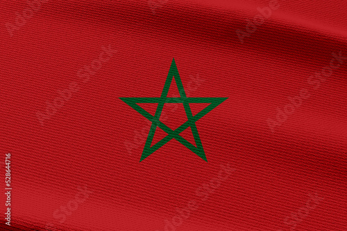 Canvastavla flag of morocco