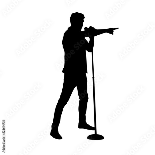 Singer Silhouette