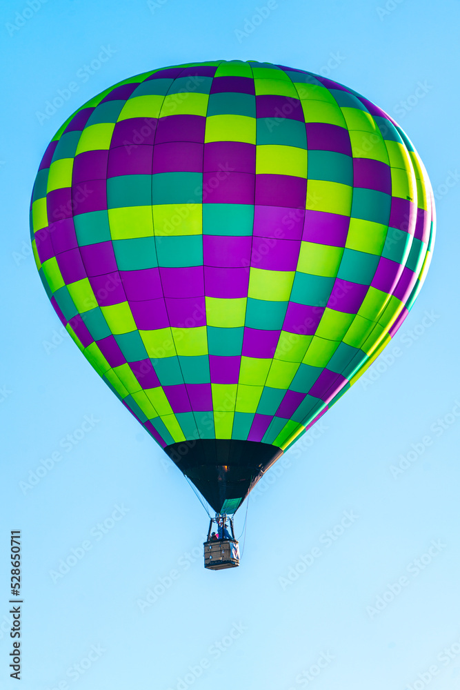 Naklejka premium Colorado Springs Labor Day Lift Off Hot Air Balloon event