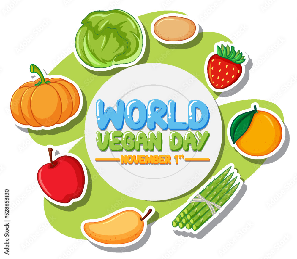 World Vegan Day Banner Design World Vegan Day Banner Design