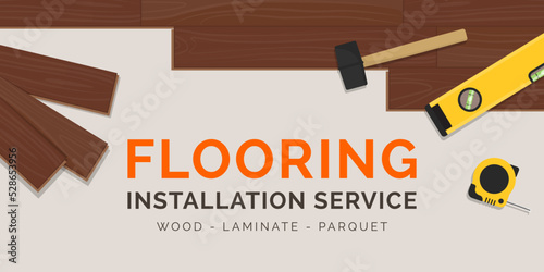 Hardwood flooring professional installation service