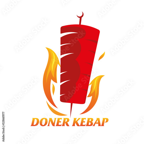 meat doner kebab, turkish food