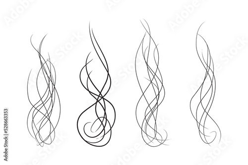 treble clef on a white background