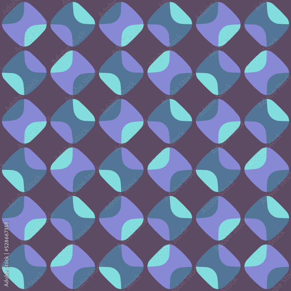 Fototapeta premium Simple abstract seamless pattern for decorating any surfaces and things.