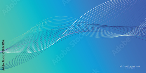 Web Business background lines wave abstract stripe design blue gradient background
