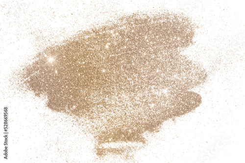 Background with gold glitter for your design