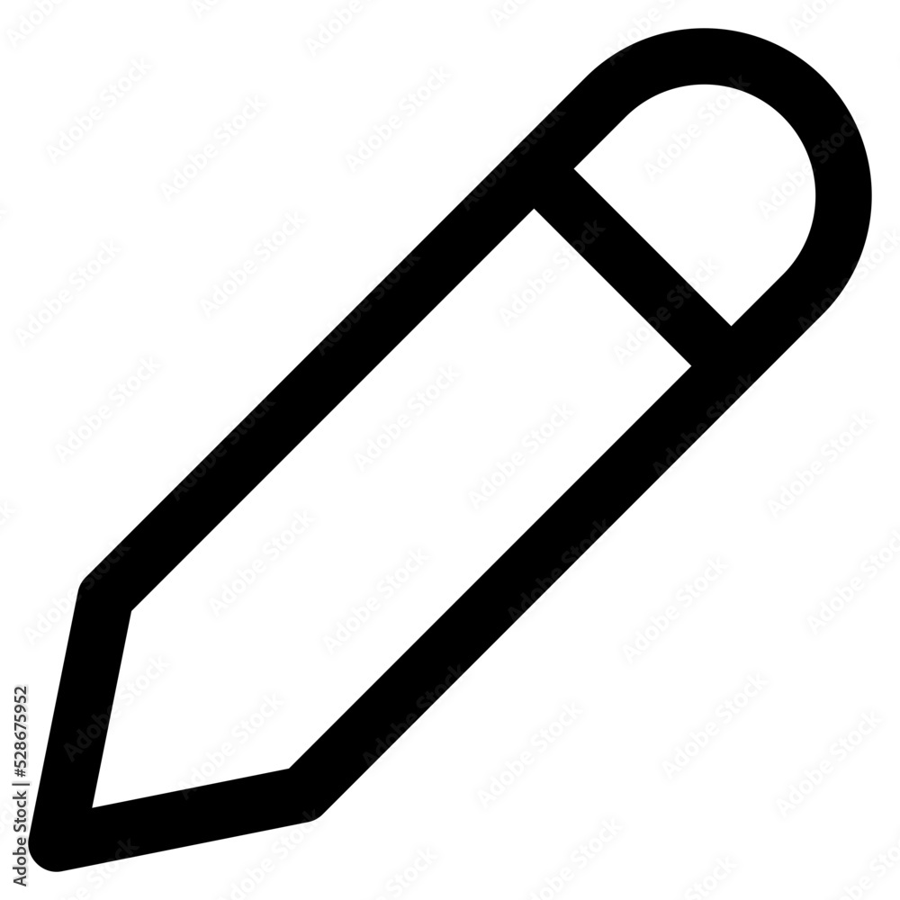 Pencil line icon Pencil line icon