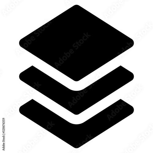 Layers glyph icon