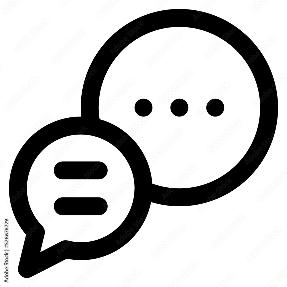 Chat line icon Chat line icon