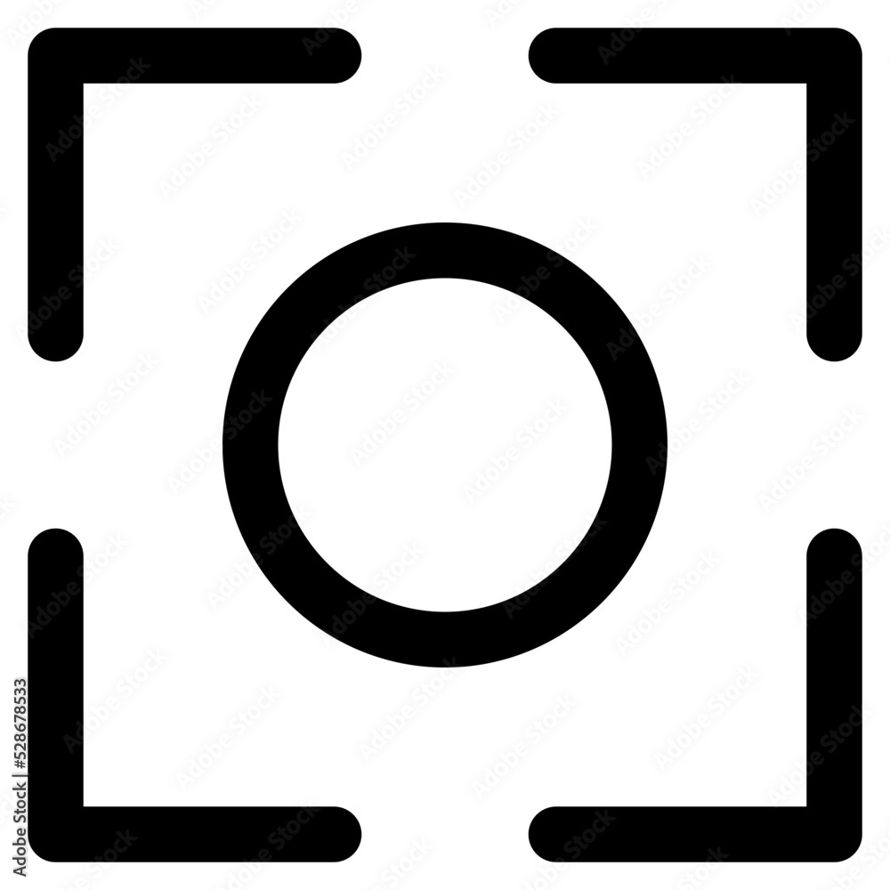 Screen Shot line icon