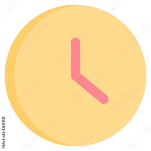 Clock flat icon