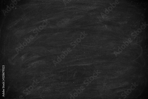 Chalk rubbed out on blackboard for background. picture for add text or education background. © pattanawit