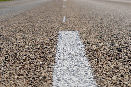 Wallpaper Mural asphalt road with lines Torontodigital.ca